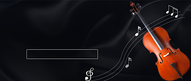 小提琴培训招生黑色大气公众号首图背景