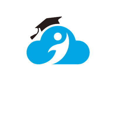 在线教育辅导logo背景