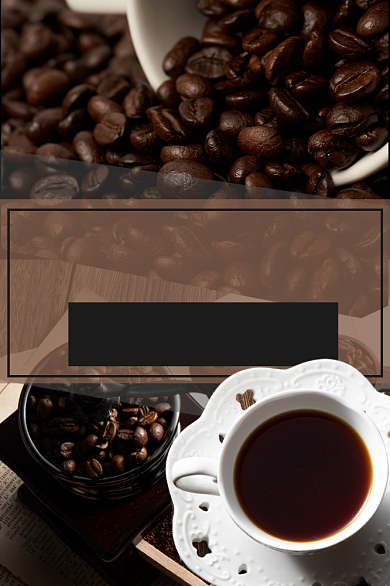 食品饮料类淘宝直通车咖啡主图背景