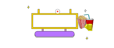 电影视界娱乐简约插画公众号logo背景