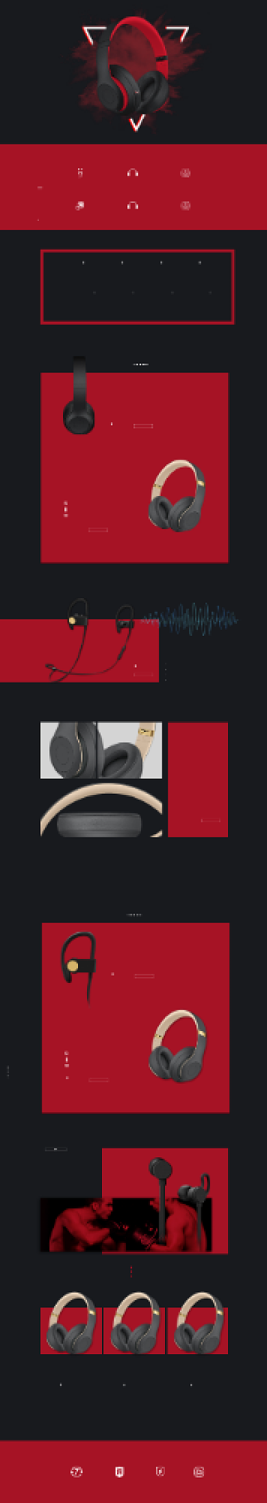 新势力周秋上新耳机3C数码首页背景