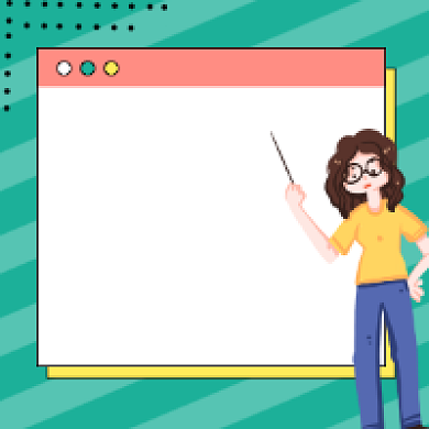 购课特惠简约插画公众号次图背景