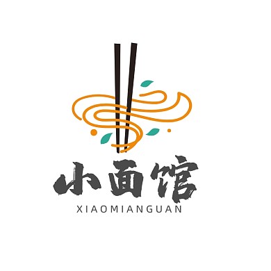 面馆面条创意餐厅LOGO