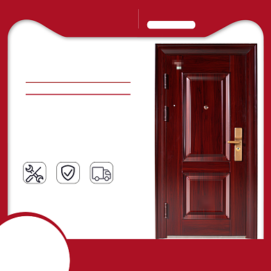 淘宝电商智能防盗门主图直通车背景