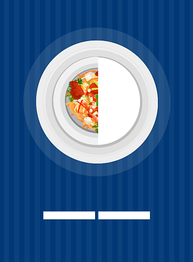 光盘行动蓝色卡通印刷海报背景