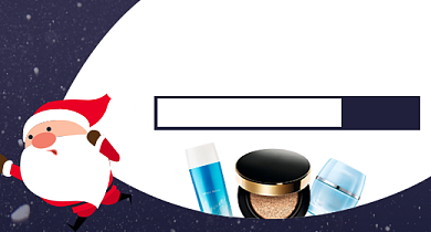 简约卡通双旦礼遇季钻展背景