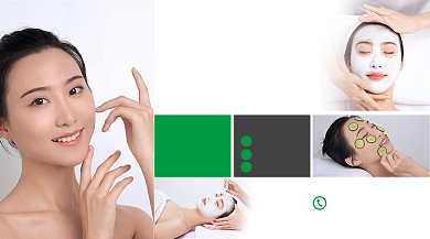 新年新面貌（健康美容中心）背景