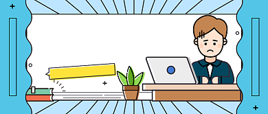 卡通职场沟通公众号首图背景