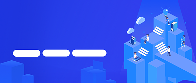 学习兴趣小组蓝色公众号首图背景