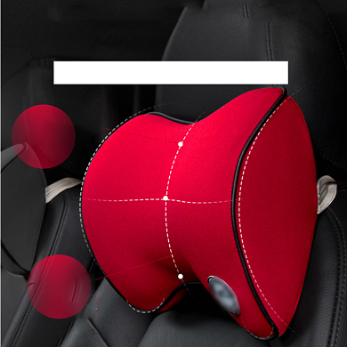 汽车用品颈枕功能介绍简约主图背景