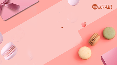 喜糖浪漫浅色婚礼糖果马卡龙手机横图背景