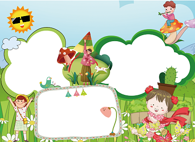 春天来啦小报手抄报背景