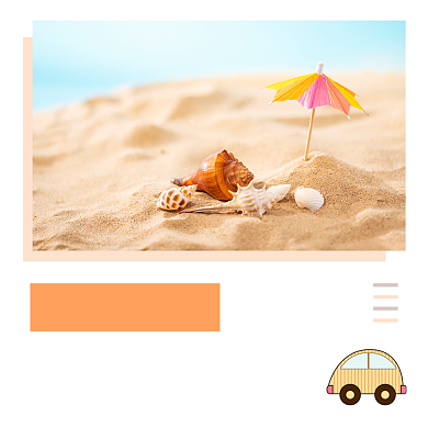 文艺清新拥抱梦想励志方形配图背景