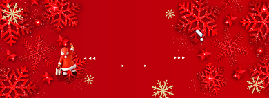 圣诞欢乐购促销全屏海报背景