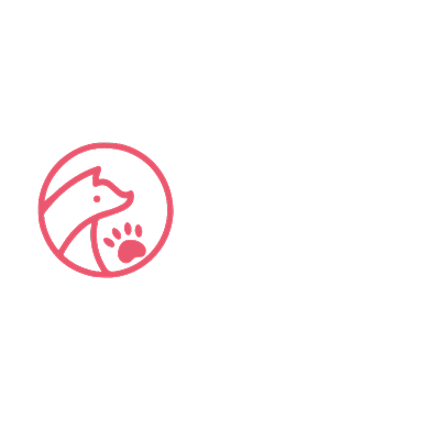 狐狸宠物店宠物用品LOGO背景