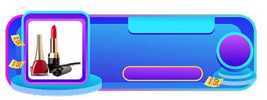 微立体双11直播盛典入口图胶囊图背景