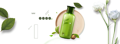 简约风淘宝春夏新风尚海报背景