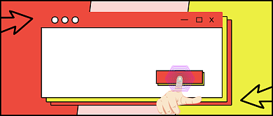 新媒体首图拼色招聘你有一份offer背景