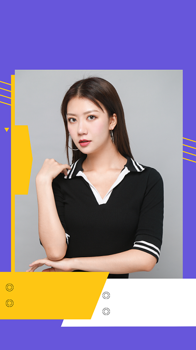 社交名片微商手机海报背景