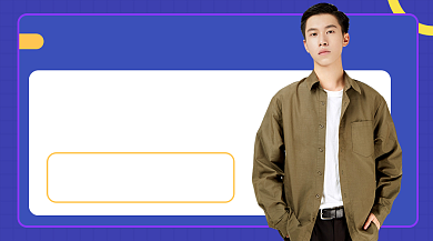 紫色简约自媒体入门必修课课程封面背景