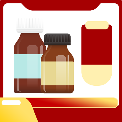 止咳糖浆宝宝冬季咳嗽药物主图直通车背景