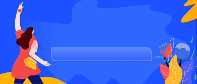 网络运营训练营卡通手绘公众号首图背景