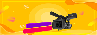 99划算节聚划算数码单反摄影机banner背景