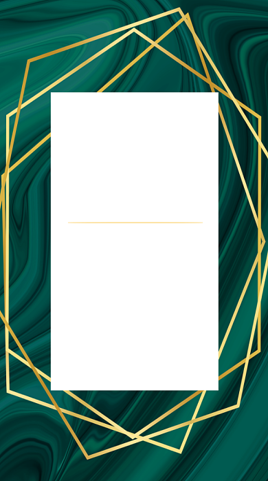 英语邀请函时尚手机海报背景