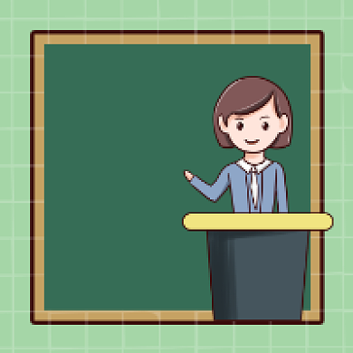 备考人力资源简约插画公众号次图背景