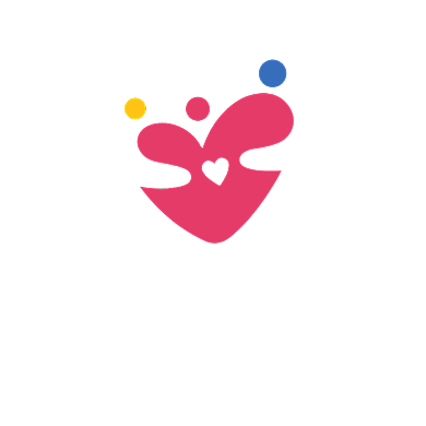爱心童装母婴亲子LOGO背景