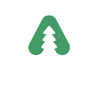 木门字母A森林家具LOGO背景