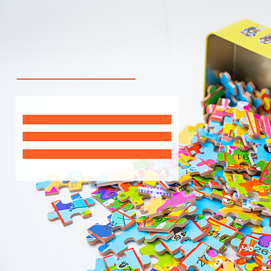 儿童玩具类淘宝主图直通车拼图模板背景