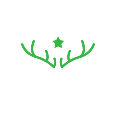 小鹿文化标志logo背景