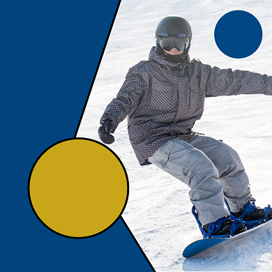 冬季滑雪服滑雪用品主图直通车背景