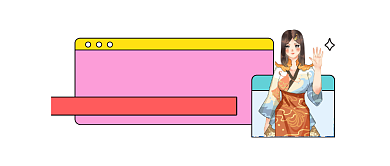 潮货精选促销时尚插画公众号logo背景