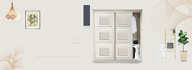 简约家居风淘宝衣柜海报背景