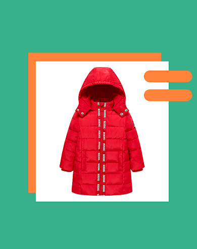 双十二店铺热销童装竖版海报背景