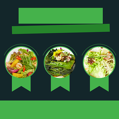 蔬菜沙拉美食主图模板背景