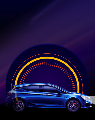 日常汽车美容炫酷海报banner背景