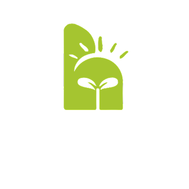 幼儿教育h字母logo背景