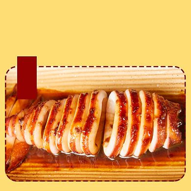 食品类淘宝主图直通车鱿鱼模板背景