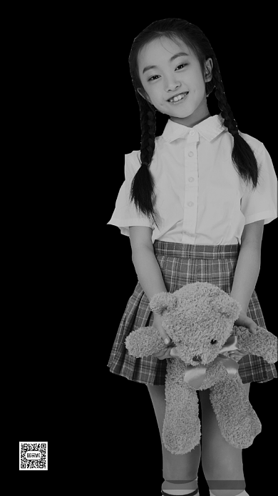 关爱留守儿童手机海报背景