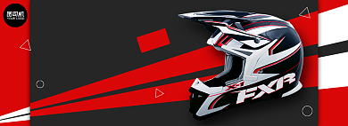 红黑摩托车头盔促销海报背景