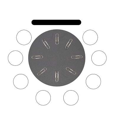 办公回形针淘宝主图直通车模板背景