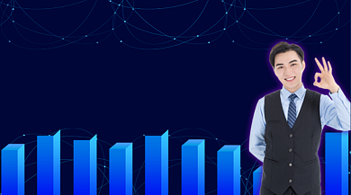 数据可视化界面设计课程封面背景