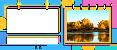 奇域南疆秋季旅游出行公众号首图背景