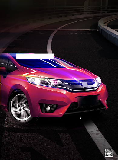 汽车租赁简约大气印刷海报背景