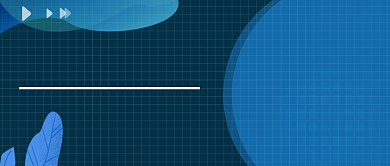 个性招聘蓝色风格背景