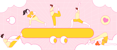 放心吃不长肉的5个动作公众号首图背景