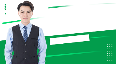 简约职业规划课程封面背景